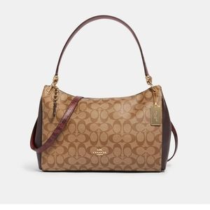 New Coach khaki Mia Shoulder bag
